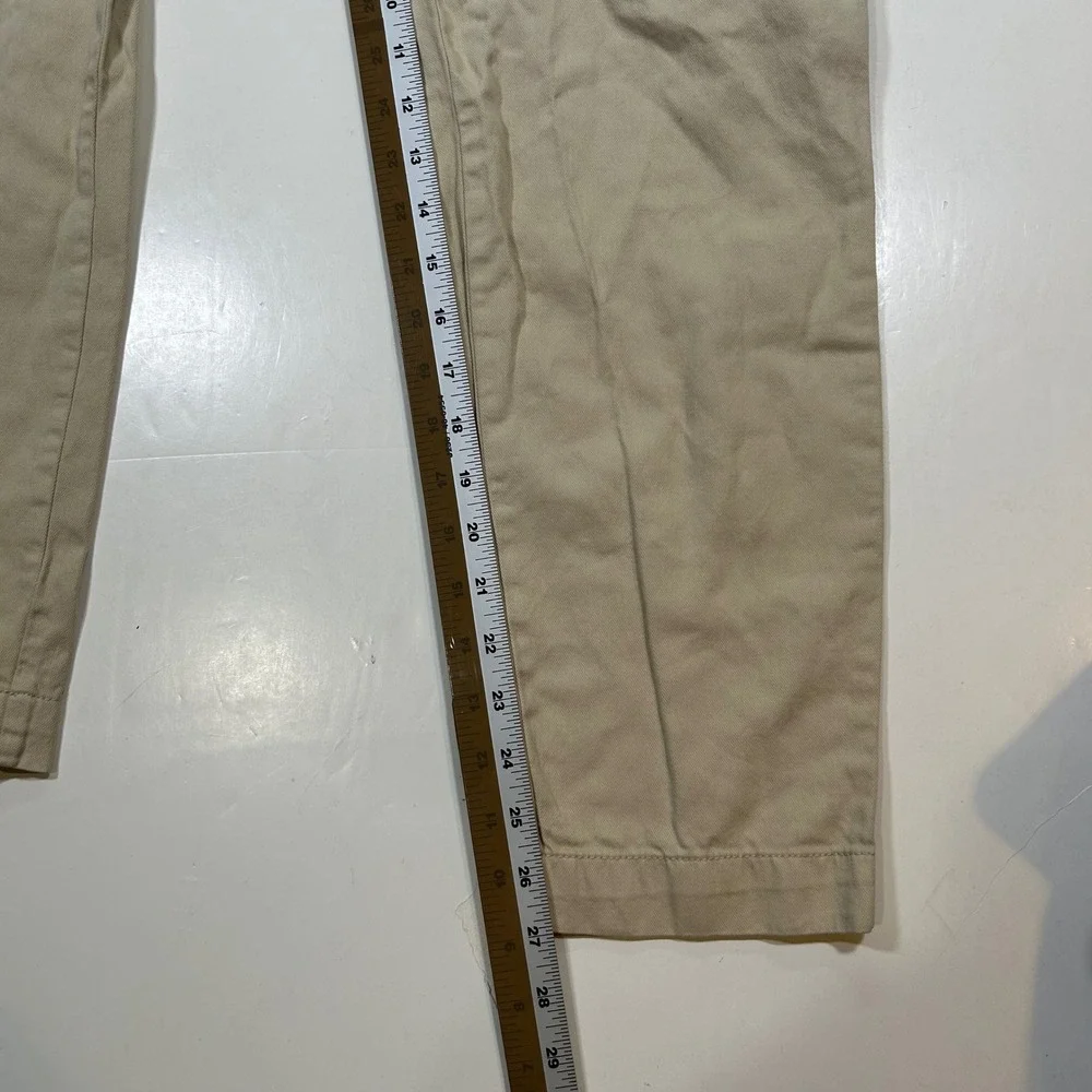 Gap Cargo Pants Elastic Waist Casual Khaki Beige Trousers Men's Size S‎